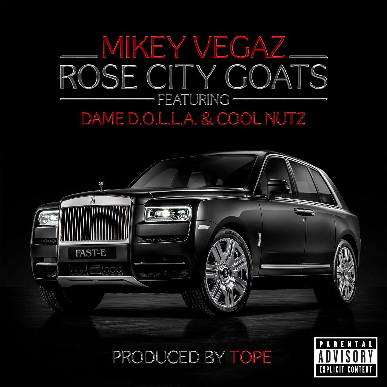 Mikey Vegaz Unites Portland Hip Hop Generations on “Rose City GOATS” Featuring Dame D.O.L.L.A and Cool Nutz, produced by TOPE